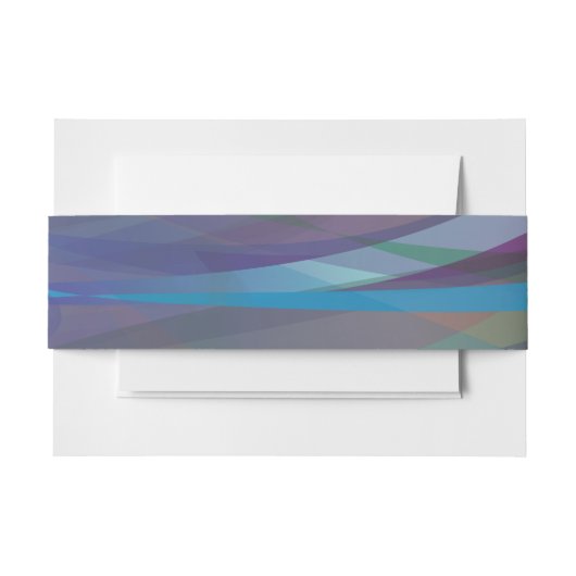 Transparante Star Bat Bar Mitzvah nodigt de omloop Uitnodigingen Wikkel (Voorkant Voorbeeld)