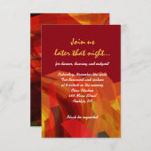 Transparante Star Bat Bar Mitzvah Party Card Kaart (Voorkant / Achterkant)