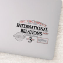 Transparante Sticker "Wit Etiket"