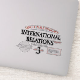 Transparante Sticker "Wit Etiket"