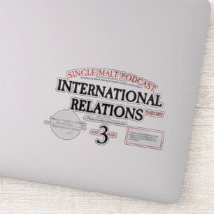 Transparante Sticker "Wit Etiket"