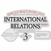 Transparante Sticker "Wit Etiket" (Voorkant)