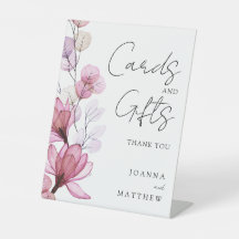 Transparante Stof Roze Bloemkaarten en Cadeaus