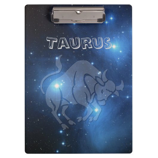 Transparante Taurus Klembord (Voorkant)