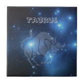 Transparante Taurus Tegeltje (Voorkant)