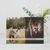 Transparante twee Foto sparen de Kaart van de Datu (Staand voorkant)