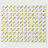 Transparante Veteraanjol voor het Nieuwe Jaarsfees Cadeaupapier (Vlak)