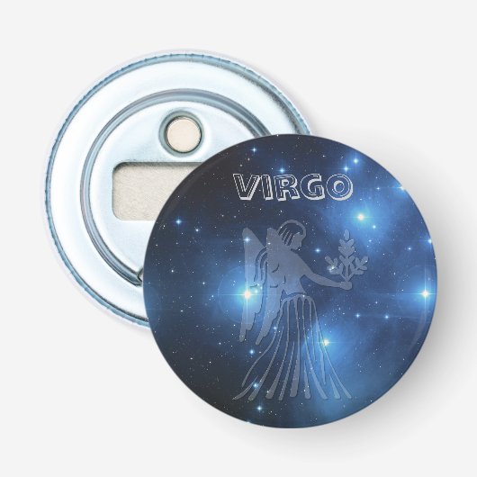 Transparante virgo button flesopener (Voorkant)