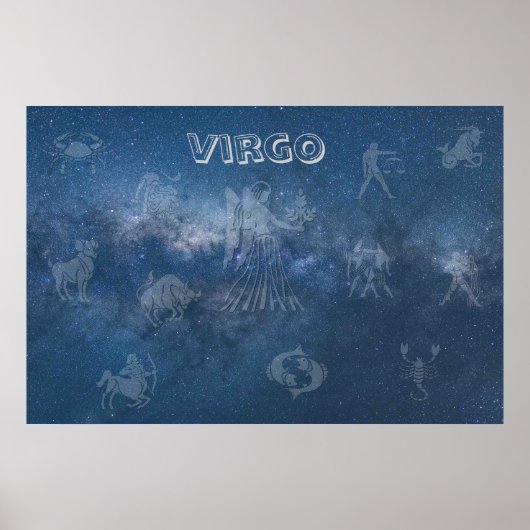 Transparante virgo poster (Voorkant)