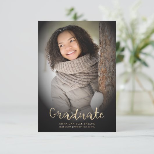 Transparantie Afstuderen Fotokalligrafie (Staand voorkant)