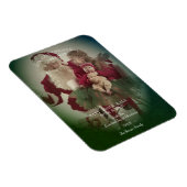 Transparantie-effect Merry-kerstfotoserie Magneet (Rechterzijde)