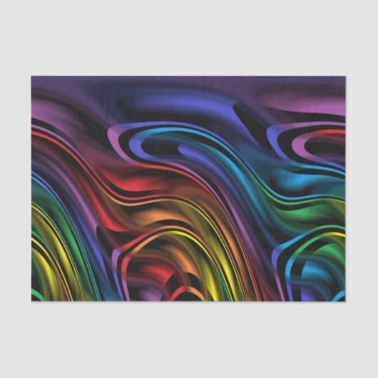 Transparantie in beweging tissuepapier (Voorkant)