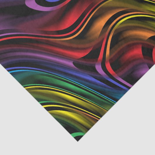 Transparantie in beweging tissuepapier (Detail)