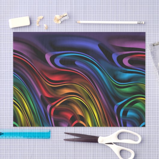 Transparantie in beweging tissuepapier (Craft)