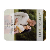 Transparantie snijdt papieren effect Fotoscript br Magneet (Horizontaal)