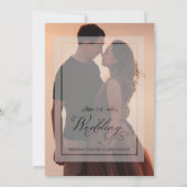 Transparency Luxury Branches Wedding Photo Script (Voorkant)
