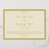 Transparency Overlay Photo Whimsical Merry Xmas Folie Uitnodiging (Achterkant)