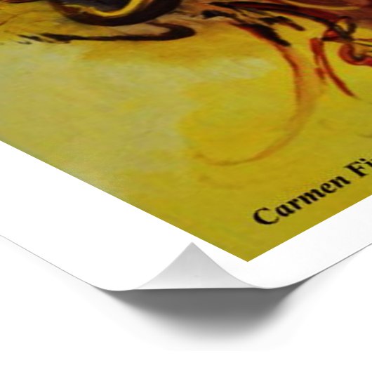 "Transparent Act including Darkened Sky", Poster (Hoek)