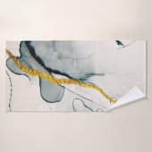 Transparent creativity. Abstract artwork. Trendy w Badhanddoek (Badhanddoek)