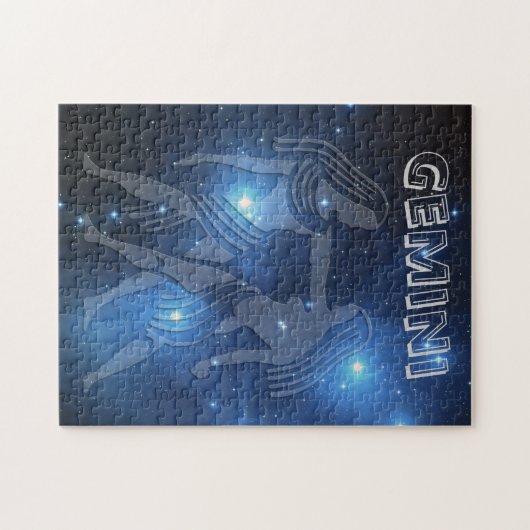 Transparent Gemini Legpuzzel (Horizontaal)