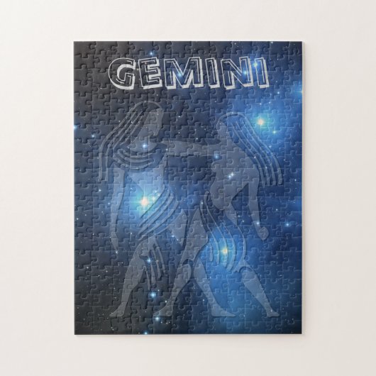 Transparent Gemini Legpuzzel (Verticaal)