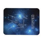 Transparent Gemini Magneet (Horizontaal)
