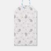 Transparent Grid Overlay – Editable PNG Texture Cadeaulabel (Voorkant)