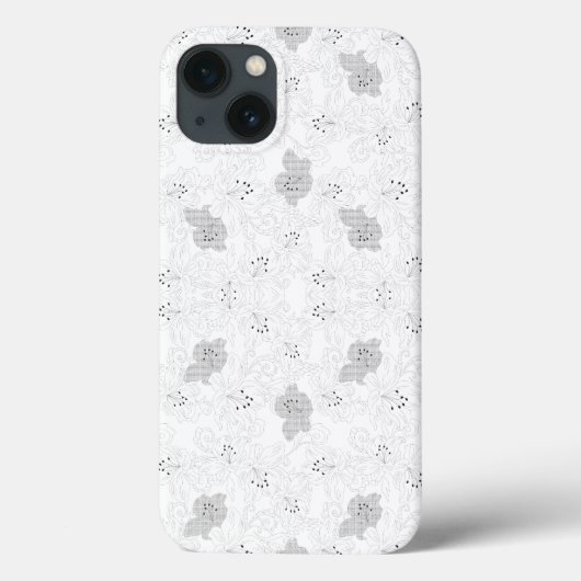 Transparent Grid Overlay – Editable PNG Texture Case-Mate iPhone Case (Achterkant)