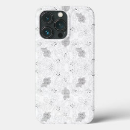 Transparent Grid Overlay – Editable PNG Texture Case-Mate iPhone Case