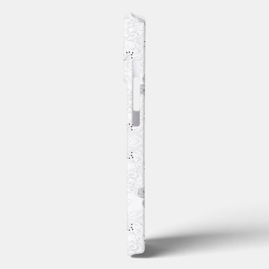 Transparent Grid Overlay – Editable PNG Texture Case-Mate iPhone Case (Achterkant / Links)