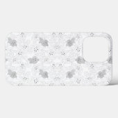 Transparent Grid Overlay – Editable PNG Texture Case-Mate iPhone Case (Achterkant (horizontaal))