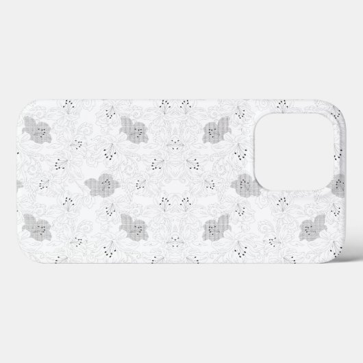 Transparent Grid Overlay – Editable PNG Texture Case-Mate iPhone Case (Achterkant (horizontaal))