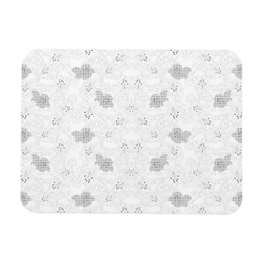 Transparent Grid Overlay – Editable PNG Texture Magneet (Horizontaal)