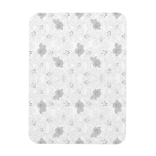 Transparent Grid Overlay – Editable PNG Texture Magneet (Verticaal)