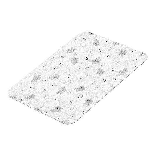 Transparent Grid Overlay – Editable PNG Texture Magneet (Linkerzijde)