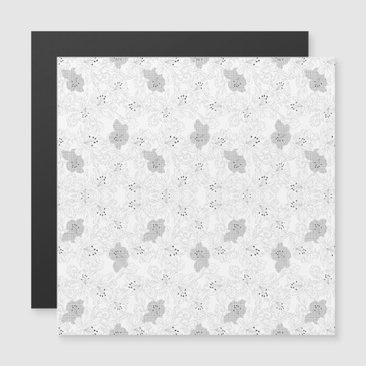 Transparent Grid Overlay – Editable PNG Texture Magnetische Uitnodiging (Voorkant / Achterkant)