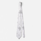 Transparent Grid Overlay – Editable PNG Texture Stropdas (Voorkant)