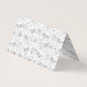 Transparent Grid Overlay – Editable PNG Texture Visitekaartje (Achterkant)