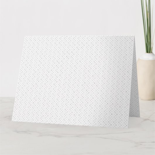 Transparent Grid PNG | Bewerkbare structuurbedekki Bedankkaart (Voorkant)