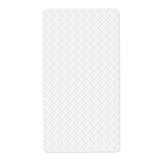 Transparent Grid PNG | Bewerkbare structuurbedekki Etiket (Voorkant)