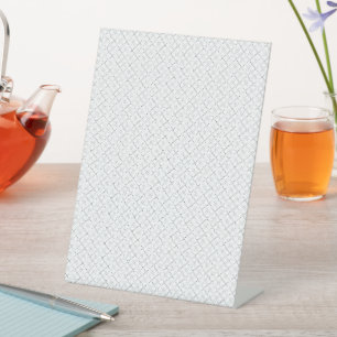 Transparent Grid PNG Bewerkbare structuurbedekki Reclamebord Met Voetstuk