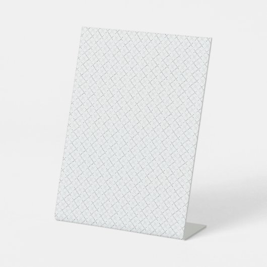 Transparent Grid PNG | Bewerkbare structuurbedekki Reclamebord Met Voetstuk (Voorkant)