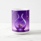 Transparent Purple Vase With Star All Under Dome Koffiemok (Center)