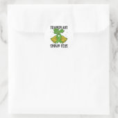 Transplant Bells Ronde Sticker (Tas)
