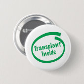 Transplant Inside Ronde Button 5,7 Cm (Voorkant /achterkant)