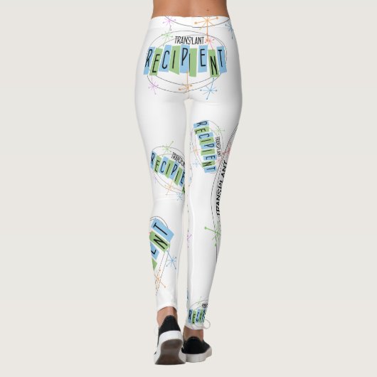 Transplant Recipient Retro Style Leggings (Achterkant)