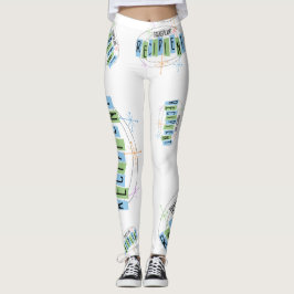 Transplant Recipient Retro Style Leggings
