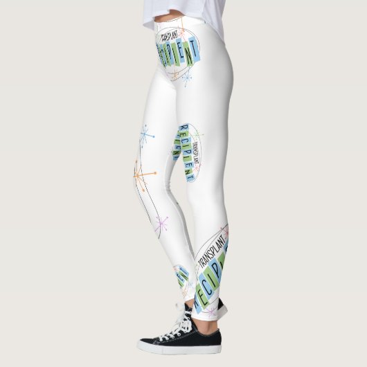 Transplant Recipient Retro Style Leggings (Links)