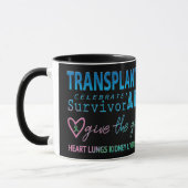 Transplant Sterke Orgaandonatie Bewustzijn Mok (Links)