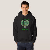 Transplant Strong Heart Word Lung Kidney Heart Liv Hoodie (Voorkant volledig)